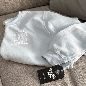 Pacific & Co. Aruba Light Gray Women's Sweatshirt